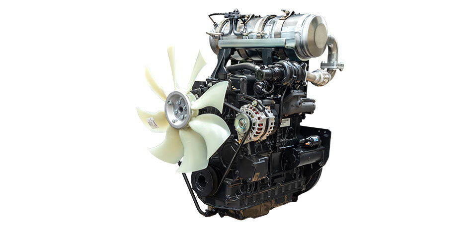 High-Output 4-Cylinder Diesel Turbo Engine