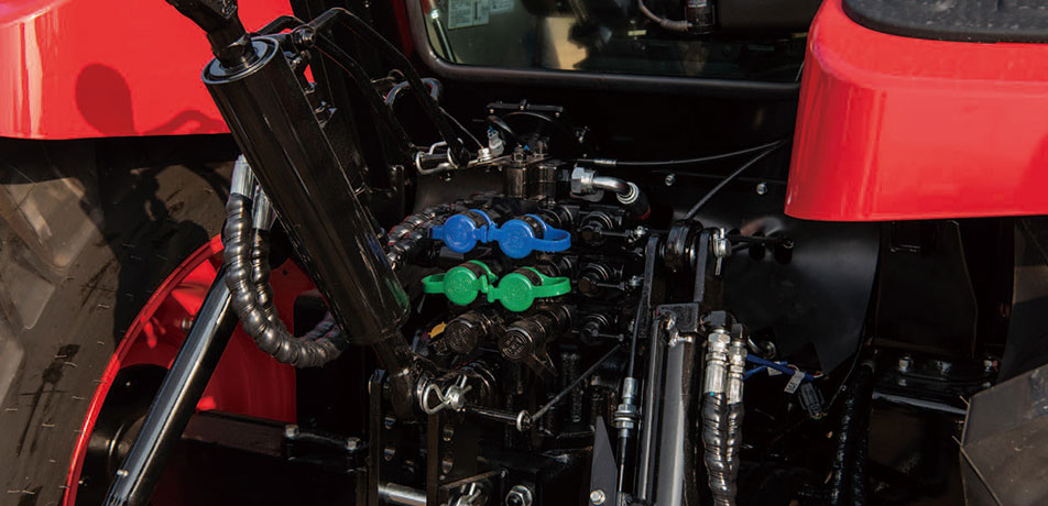 8-Port Rear Remote Hydraulic Valves