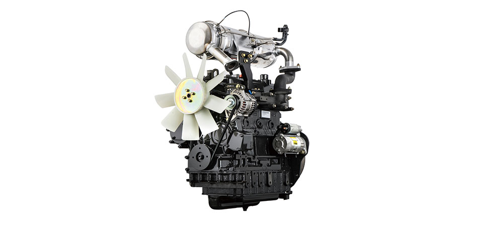 4-Cylinder Diesel Turbo Engine, No DEF Required