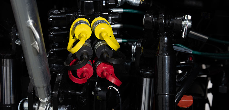 6-Port Rear Remote Hydraulic Valves