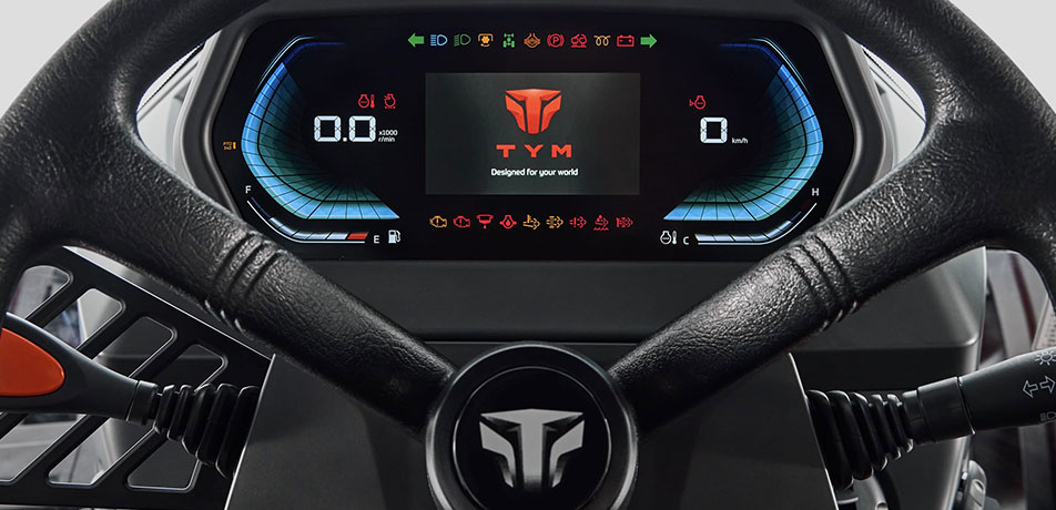 Korea's First Full-Segment LCD Instrument Cluster