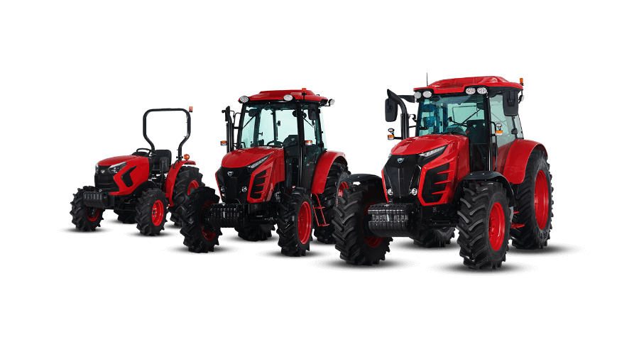 TYM tractors at a glance - Full lineup